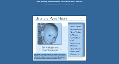 Desktop Screenshot of jessicaannhicks.org
